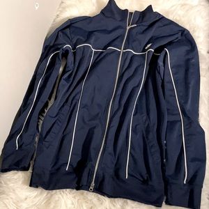 Nike zipper sweater w collar